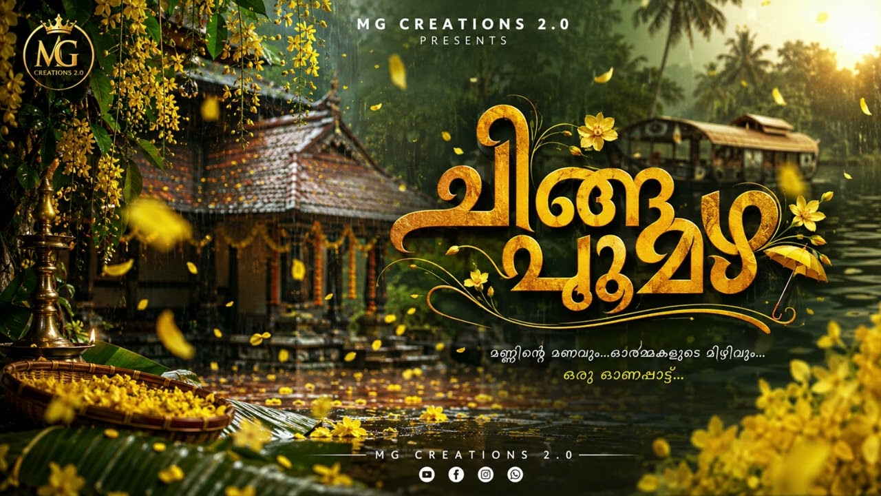 ചിങ്ങപ്പൂമഴ | Chingappoomazha | New Malayalam Onam Song 2026 | MG CREATIONS 2.0 | new malayalam song