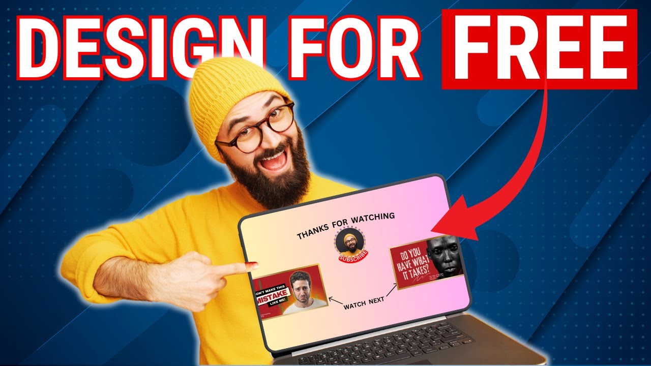How can i create my end screen free, How to create a personalised end screen for my youtube video