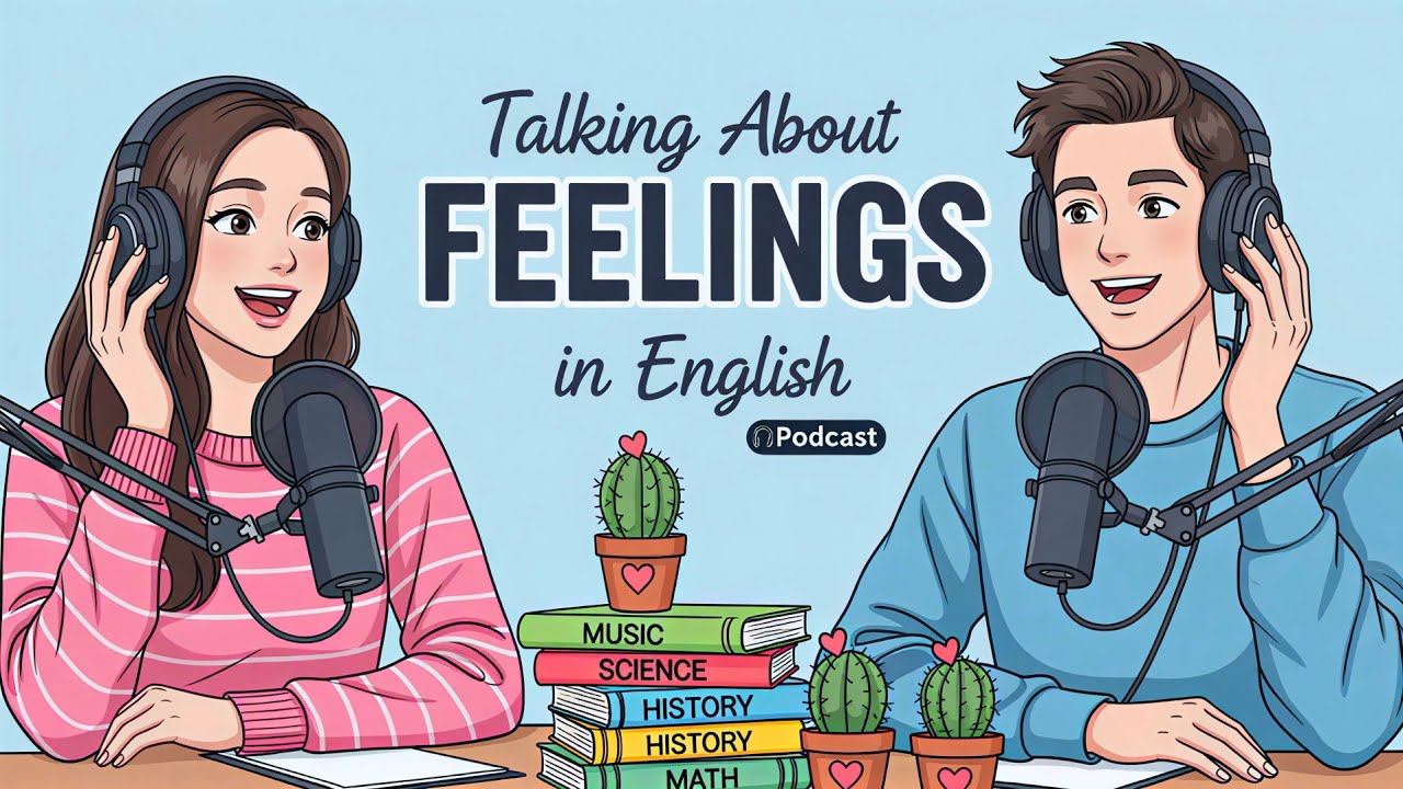 Talk About Your Feelings in English | Easy English Conversation Practice | English Podcast