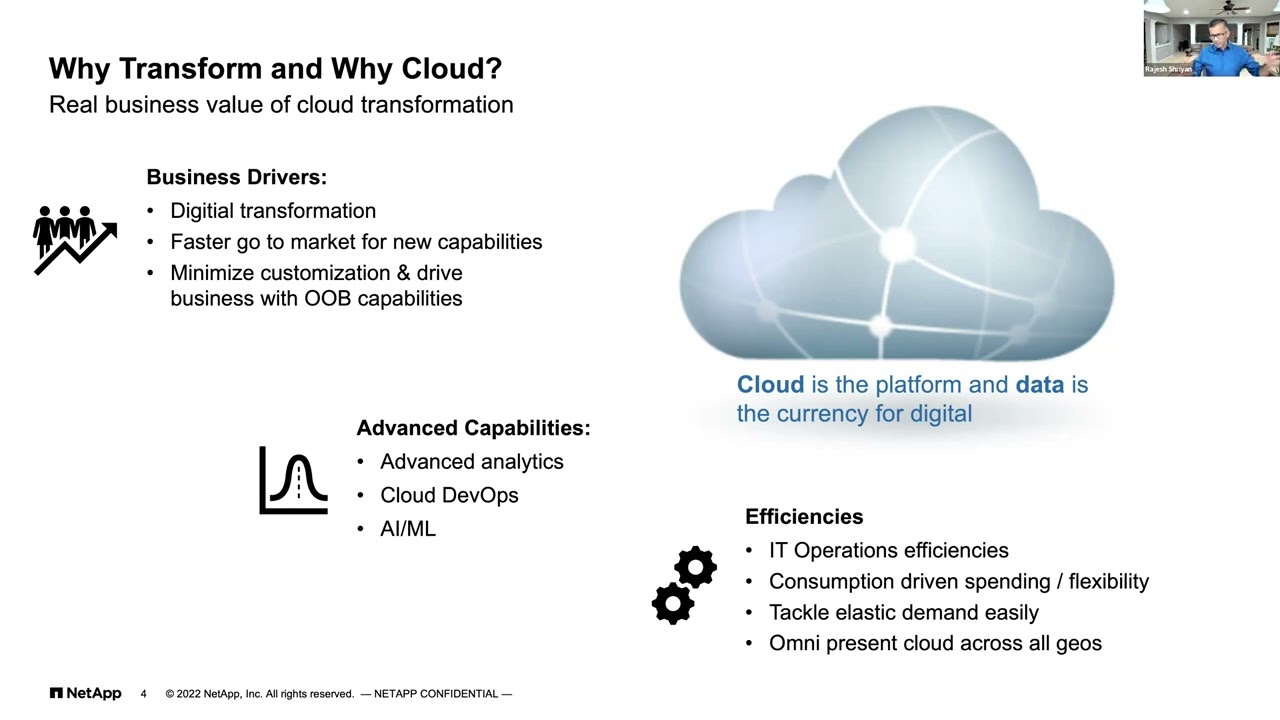 Webinar: NetApp IT's Evolving Hybrid Cloud Strategy and Architecture