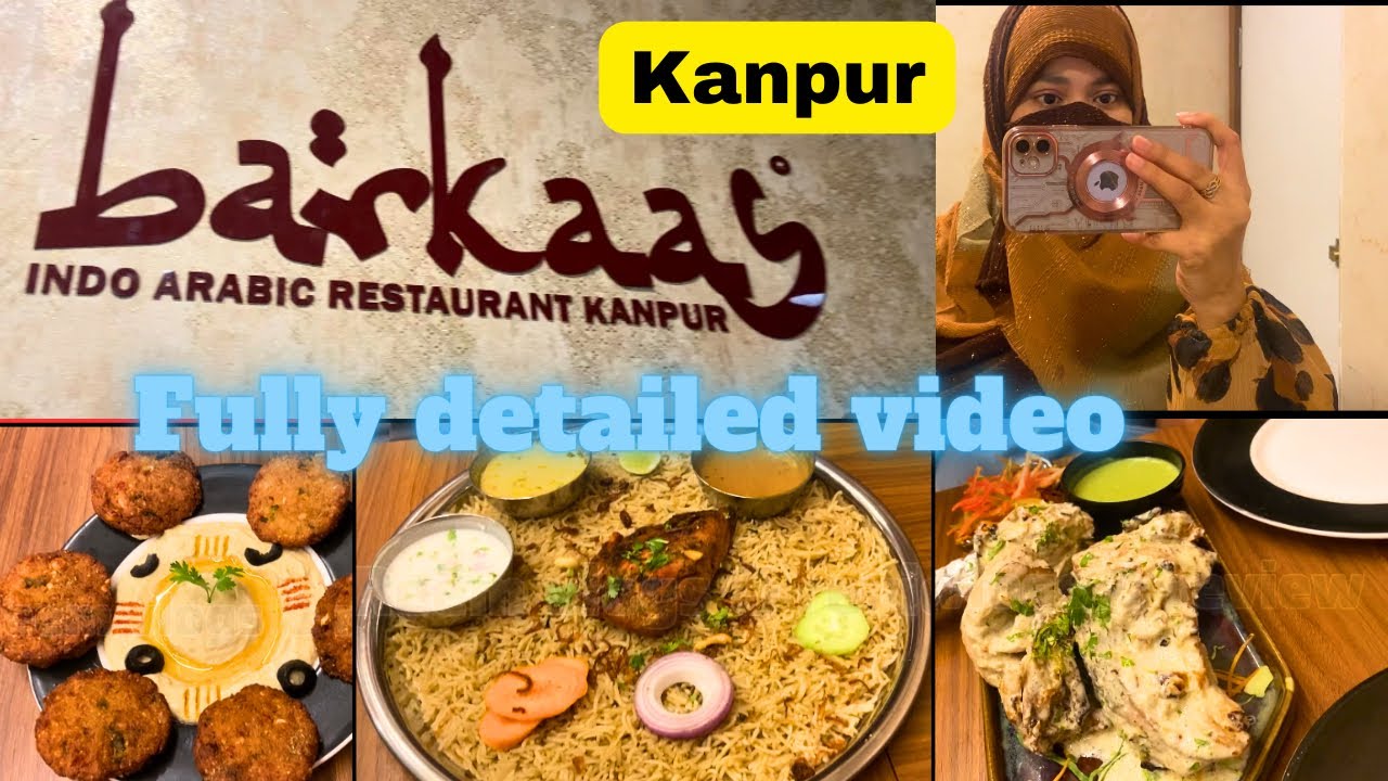 BARKAAS KANPUR || Indo Arabic Restaurant Kanpur || Mandi Special || @reemvlogsreview