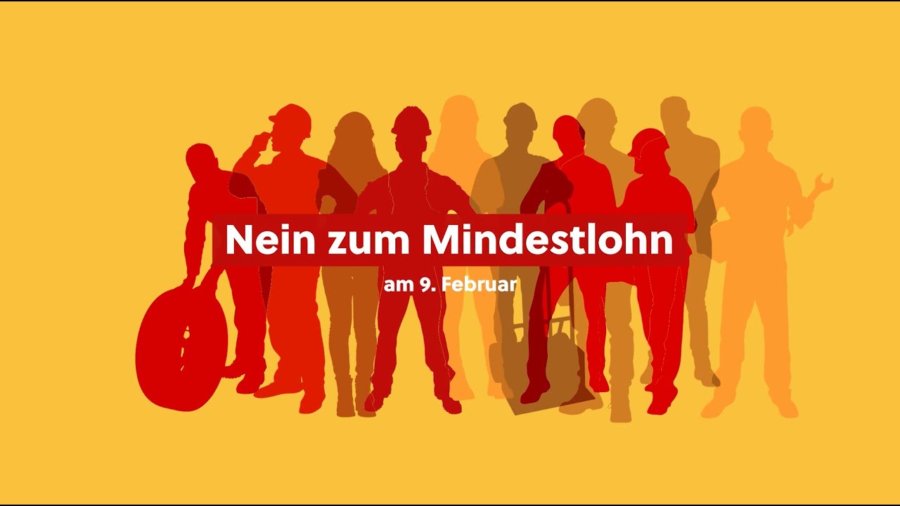 Mindestlohn-Initiative – Am 9. Februar kommt es auf Ihre NEIN-Stimme an