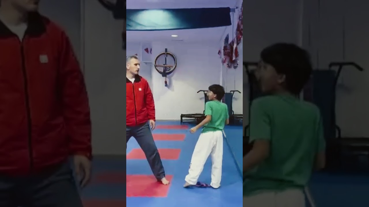 Fight training 💪 Taekwondo time ⏲️ #skills #new #poomsae #fighting #taekwondo #trending #taeguk