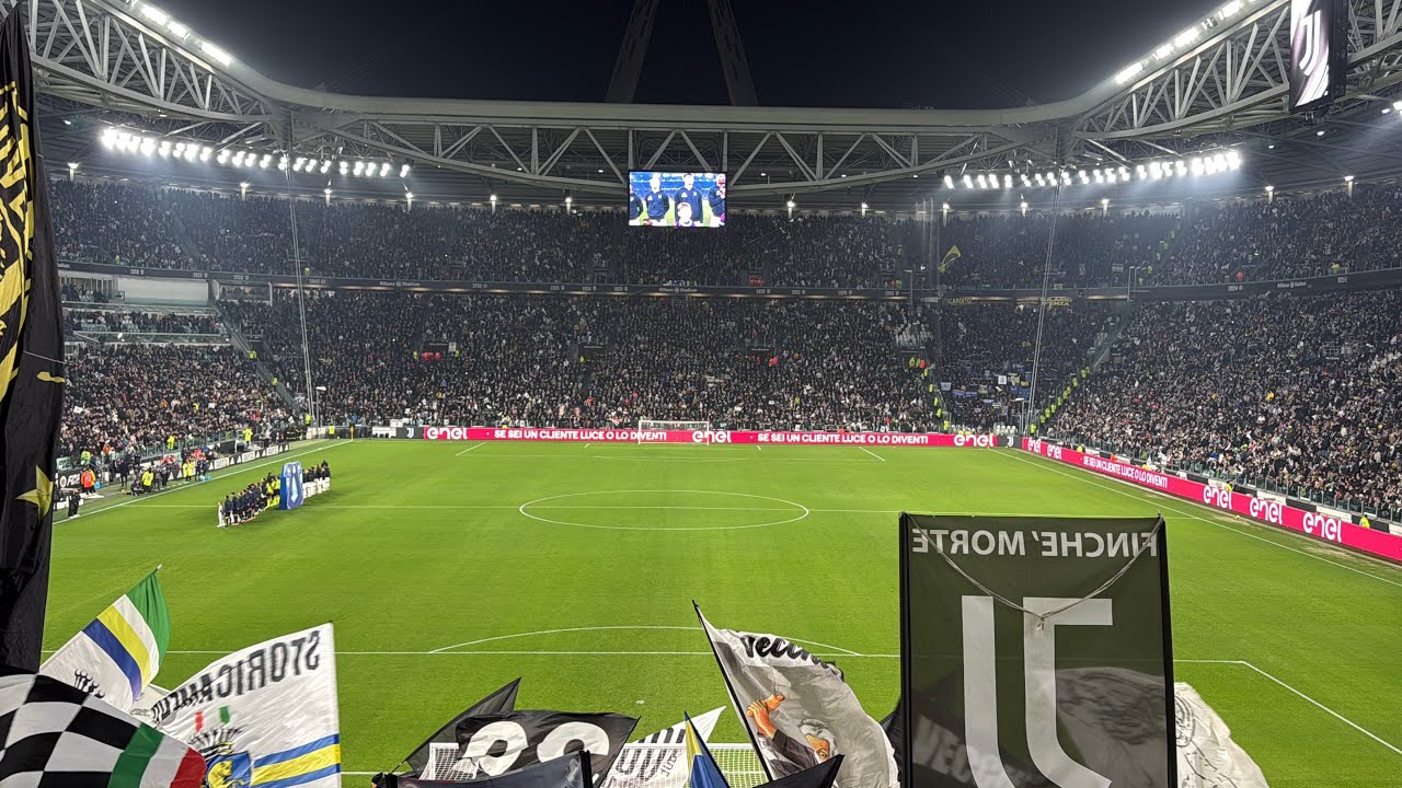 Juventus - Inter 1-0 (Formazione e Inno 16-02-2025)