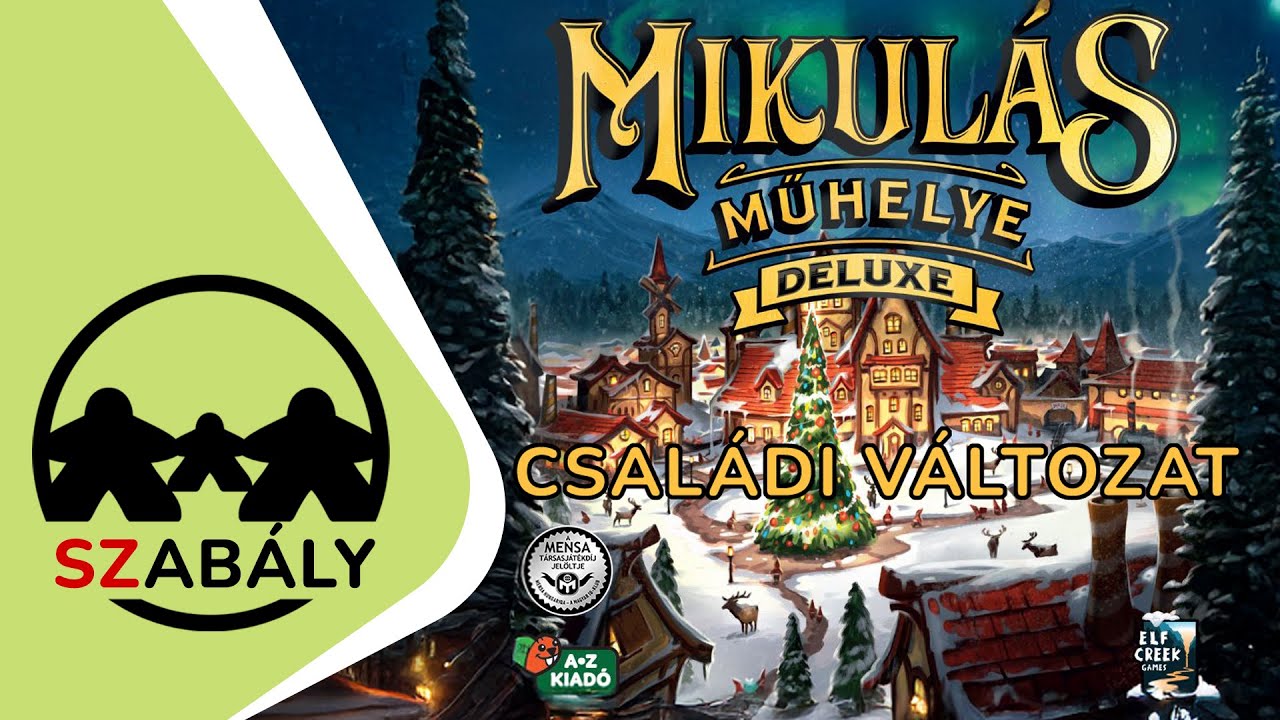 J&aacute;t&eacute;kszab&aacute;ly: A MIKUL&Aacute;S MŰHELYE (CSAL&Aacute;DI V&Aacute;LTOZAT)