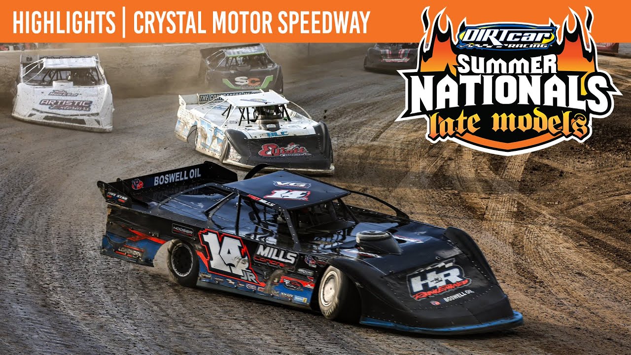 DIRTcar Summer Nationals Late Models | Crystal Motor Speedway | July 11, 2025 | HIGHLIGHTS