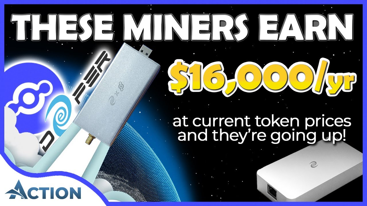 Earn $16,000 or More with These Miners | Deeper Network DPR Price Pump and Helium Network HNT mining