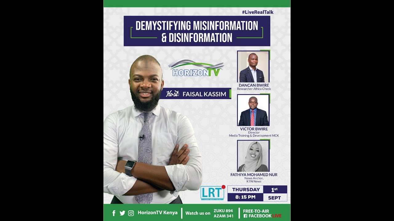 Demystifying Misinformation & Disinformation | Live Real Talk | HorizonTV Kenya