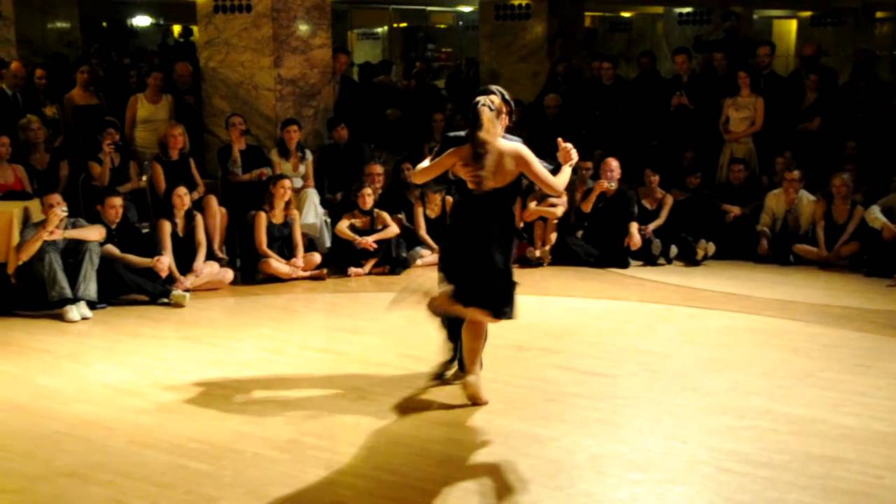 Fernando Sanchez y Ariadna Naveira 100% tango festival Ljubljana 26-03-2011