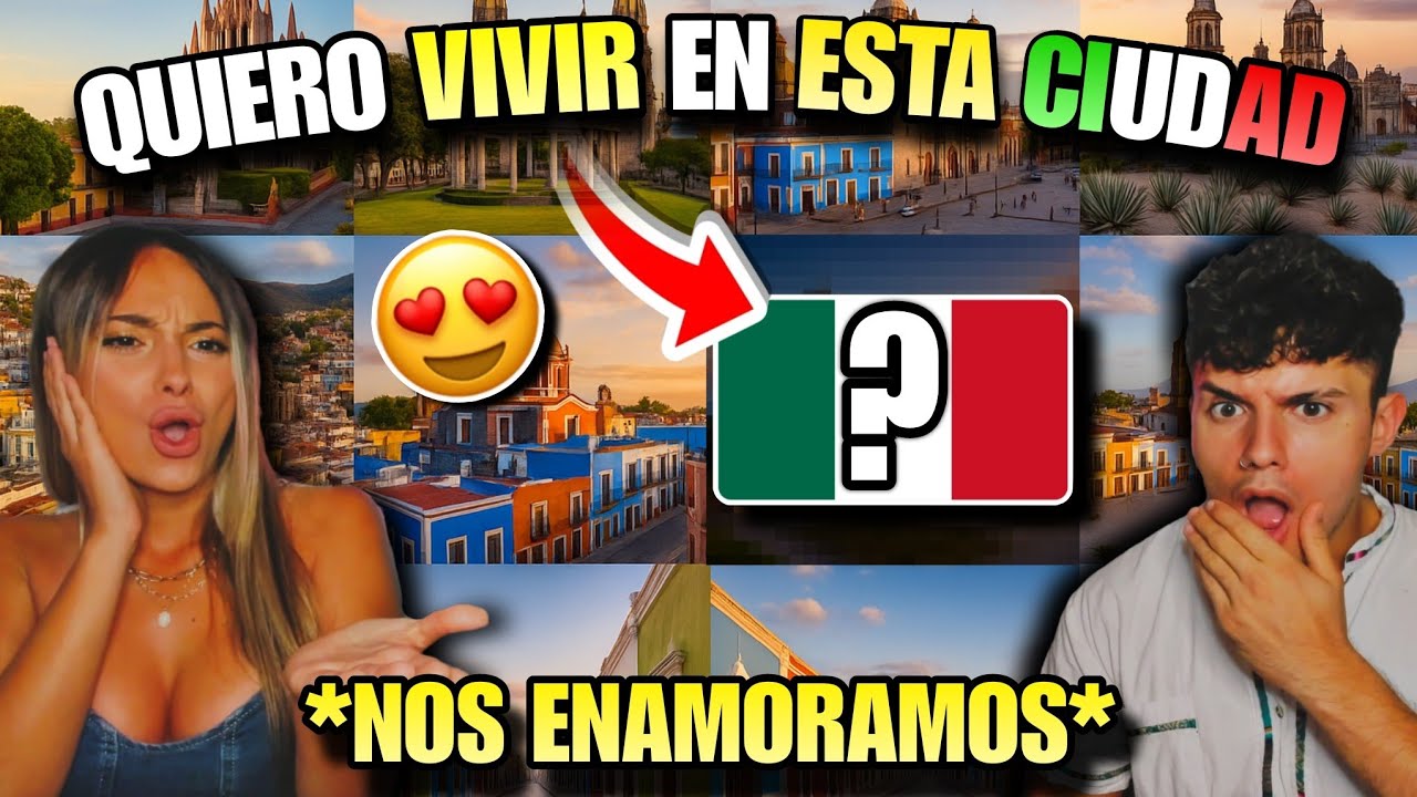 ESPAÑOLES REACCIONAN a LAS 10 CIUDADES MÁS BONITAS de MÉXICO 🇲🇽😍 *NO ESPERABAN la ÚLTIMA*