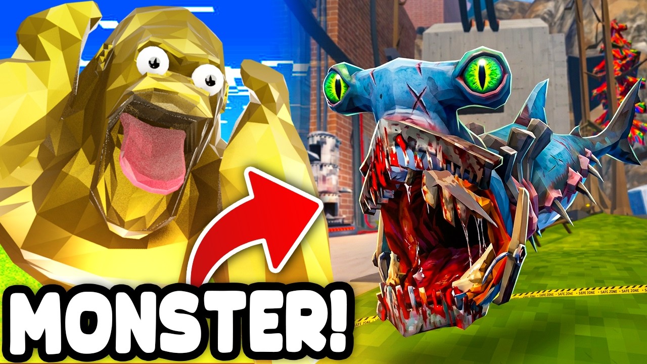 NEW MODDED SHARK MONSTER is INSANE in Animal Company! (Animal Company VR)