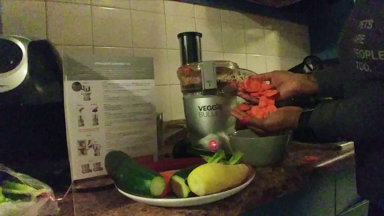 How to use the Veggie Bullet! Unedited hilarious tutorial!
