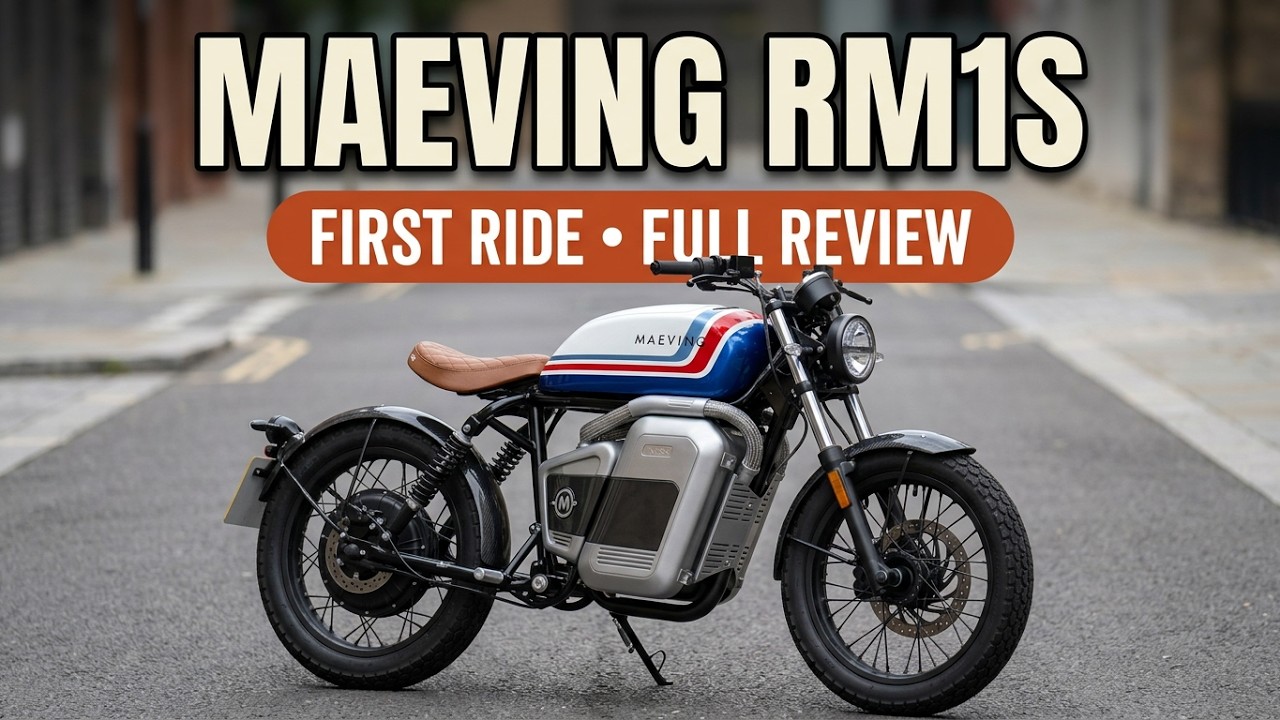 Maeving RM1S First Ride and walk around - FULL VIDEO