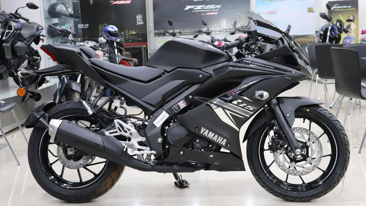 2021 New Yamaha R15 V3 BS6 ABS 🔥 | dark knight | detailed review | price | features | specs !!!