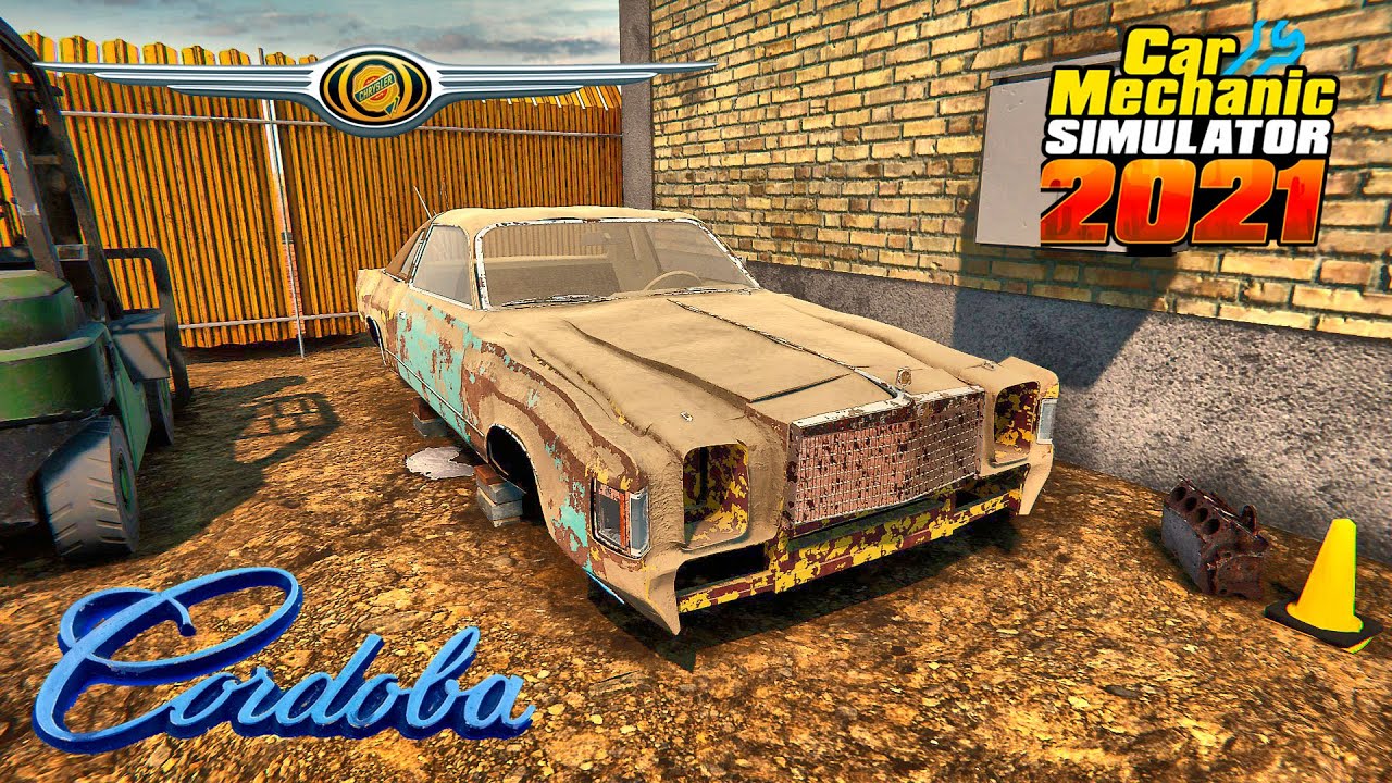 Chrysler Cordoba restoration - Car Mechanic Simulator 2021