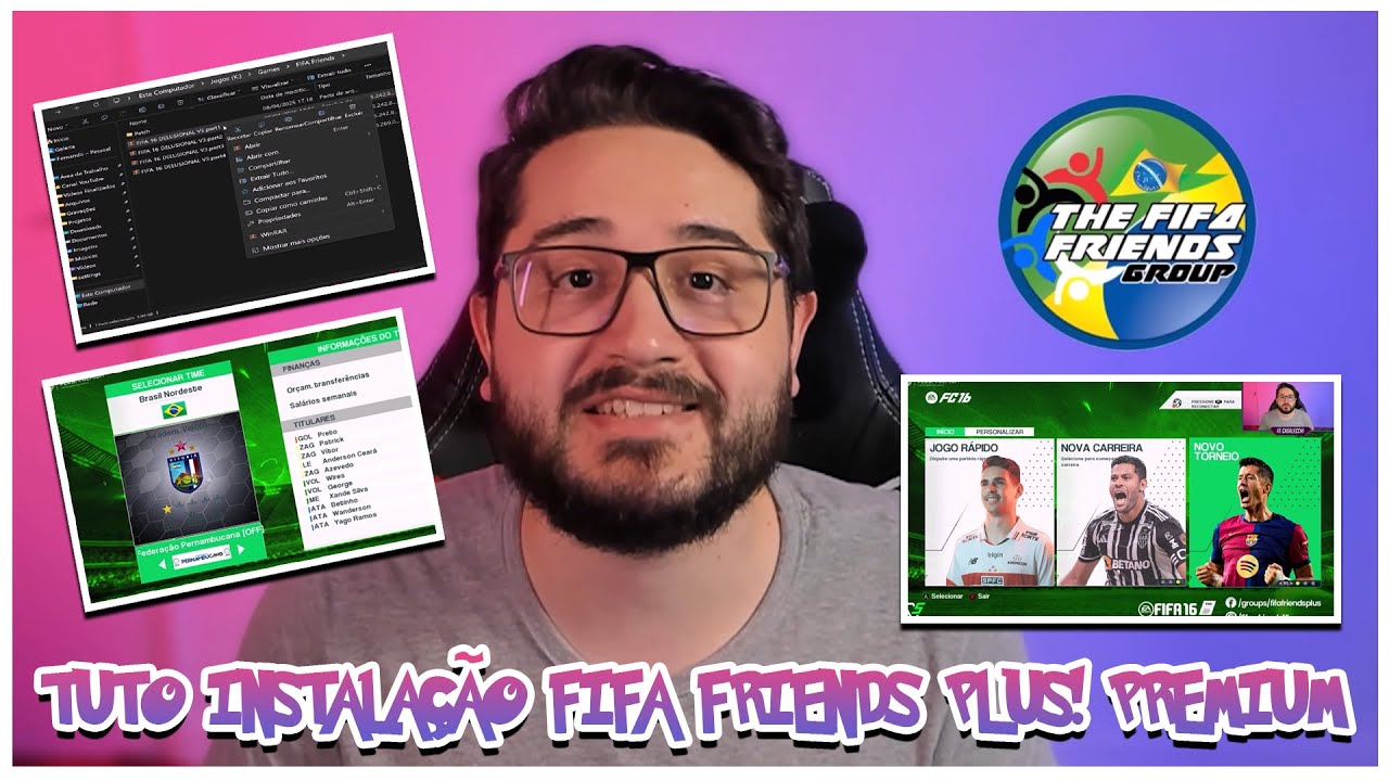 [TUTORIAL INSTALAÇÃO] - FIFA FRIENDS PLUS! PREMIUM by Fê Casalecchi