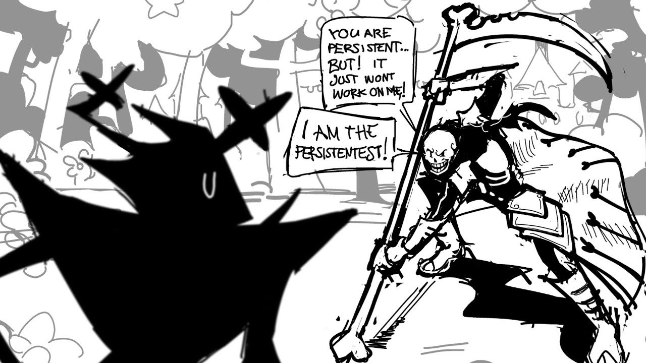 Papyrus VS The Roaring Knight [Deltarune Comic Dub]