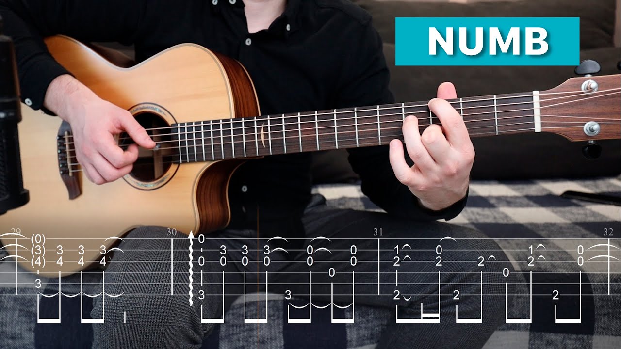 Linkin Park - Numb - Calm Version (With Tab)