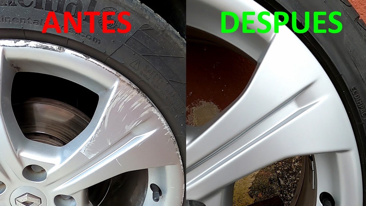 Como RESTAURAR LLANTAS de COCHE | REPARAR LLANTAS Sin DESMONTAR | EddieRL