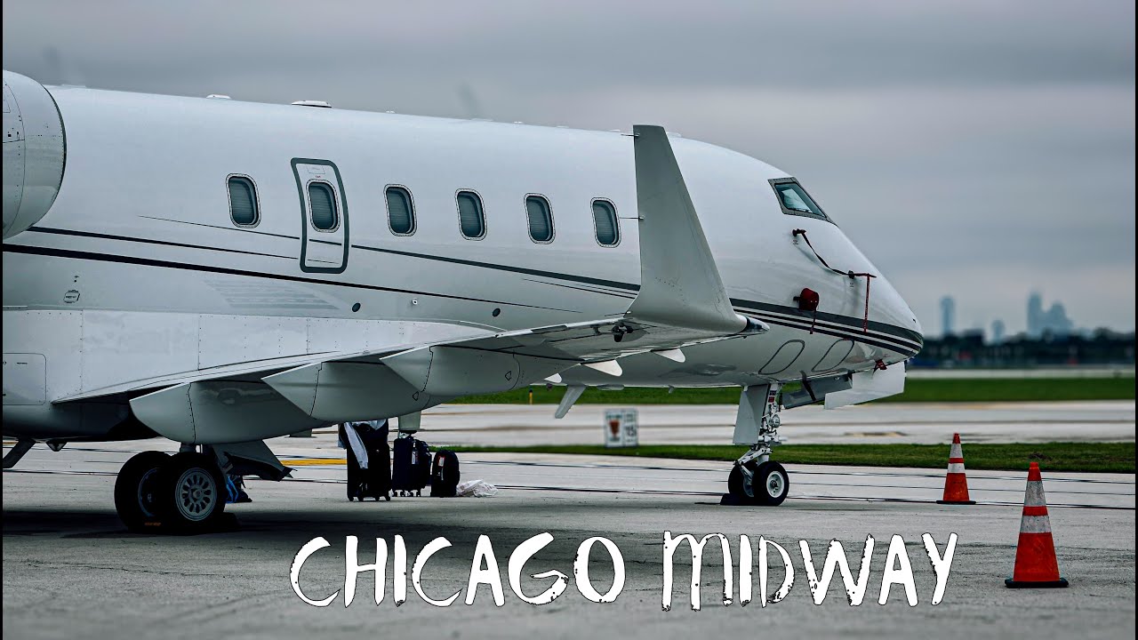 4K | Pilot's View | Chicago Midway