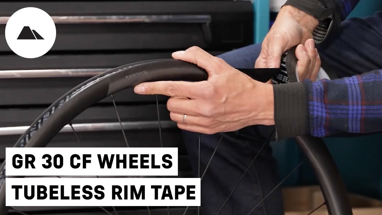 Replace Tubeless Rim Tape on GR 30 CF Wheelset