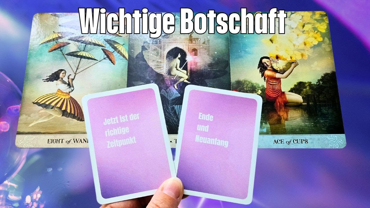 Wichtige Botschaft | Du wirst mit jemanden einen Anfang oder Neuanfang erleben | Neue Situation