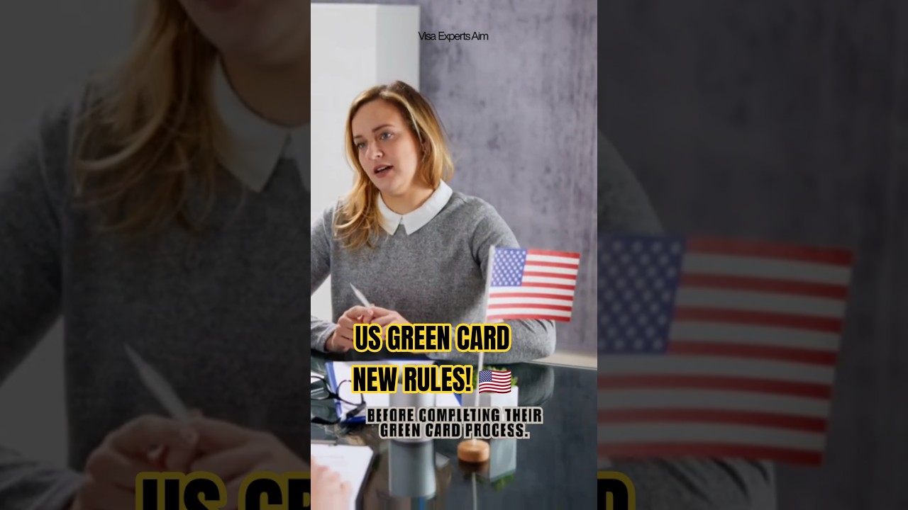 🚨 US Green Card New Rules 2026: Major Visa Policy Change Explained! 🇺🇸
