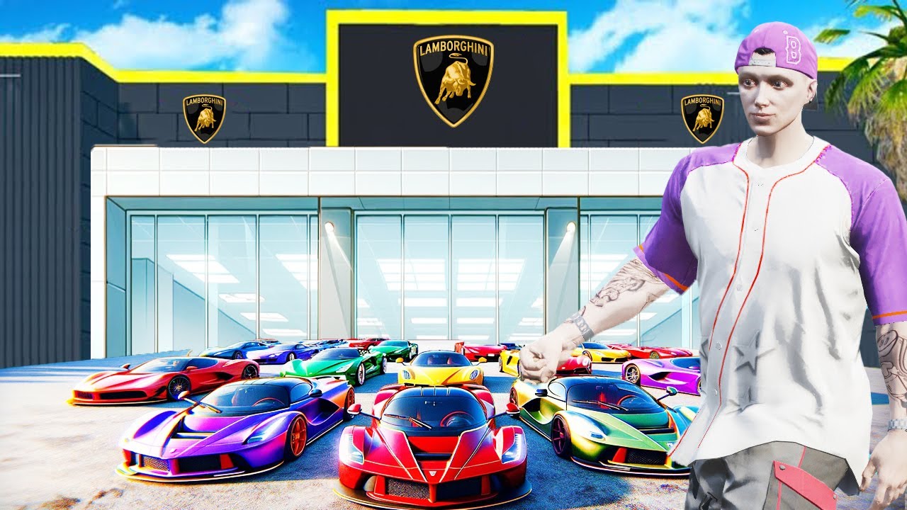Am CUMPARAT un AUTOHAUS in GTA 5!