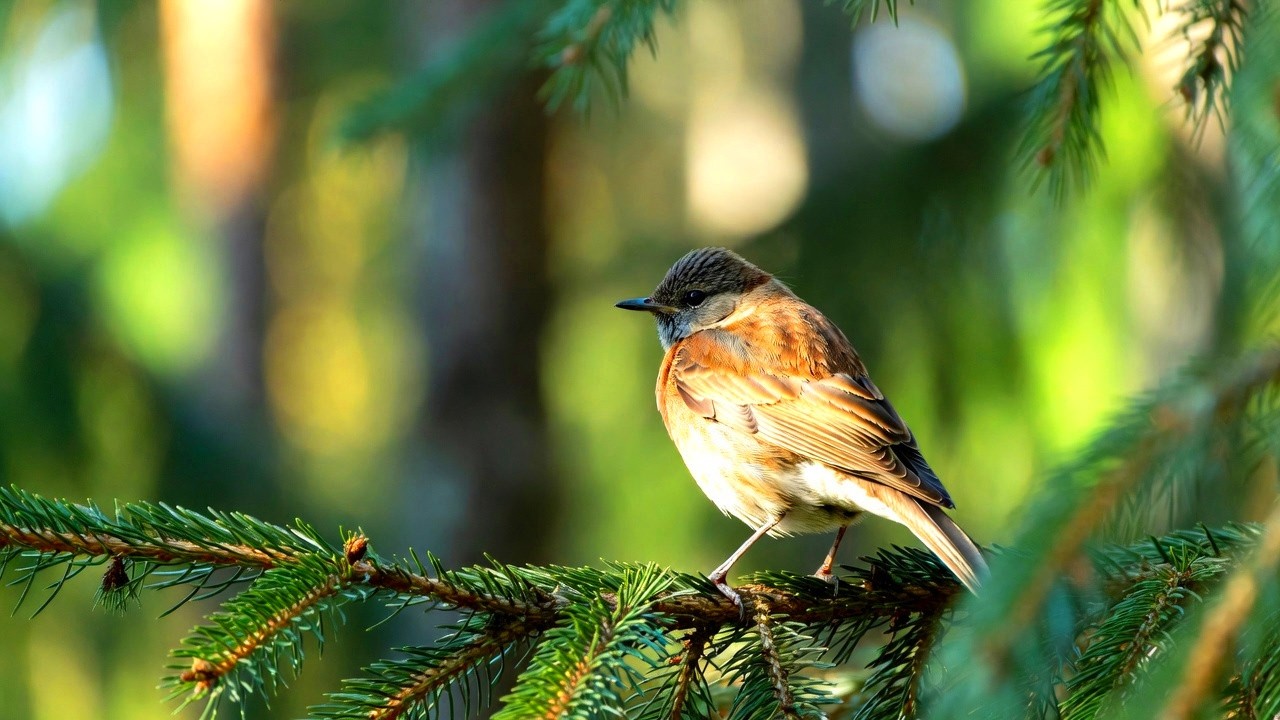 Forest Bird Sounds & Relaxing Piano | 90 Min Deep Focus & Calm Ambience