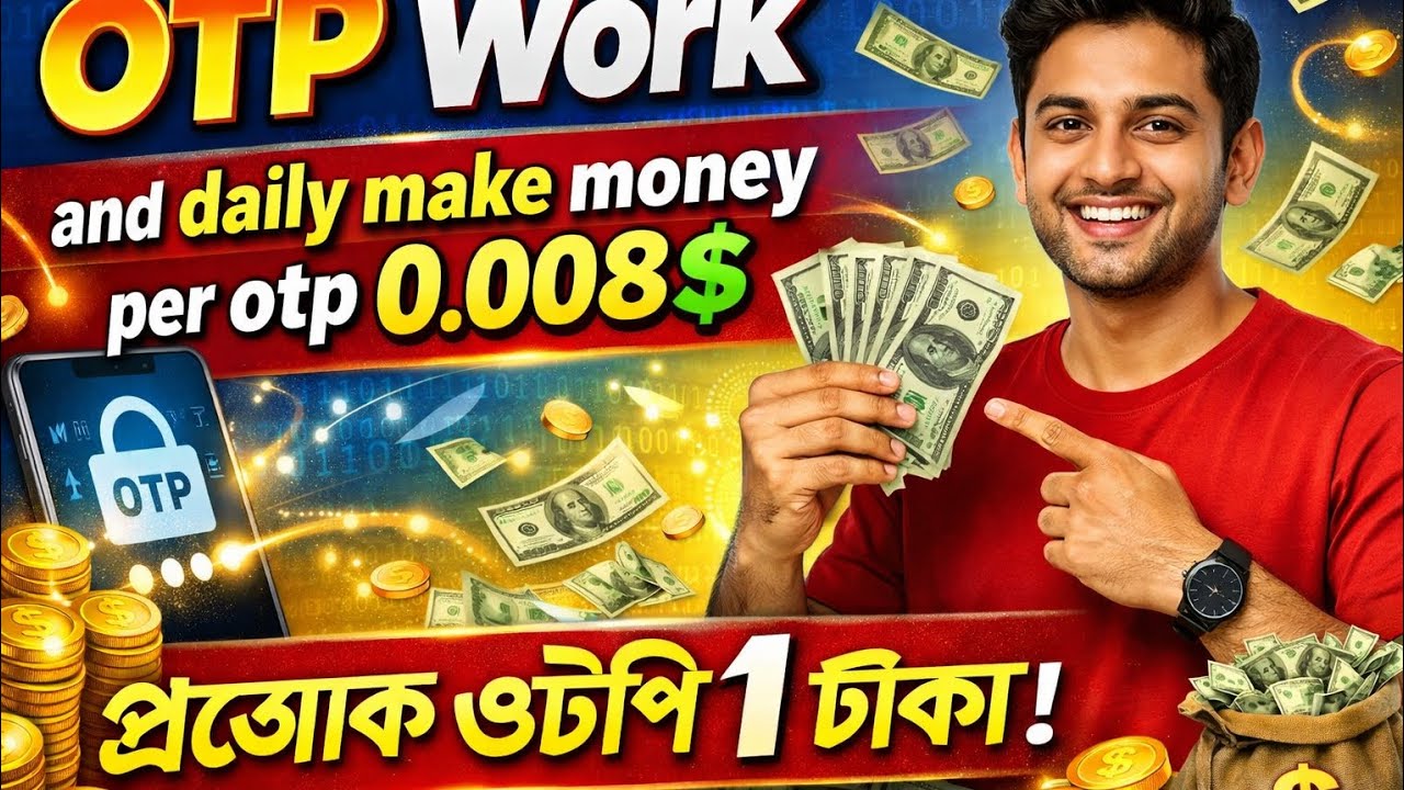 Otp work| daily income| Bolt app|Indrive|otp sending work|Join channel : 