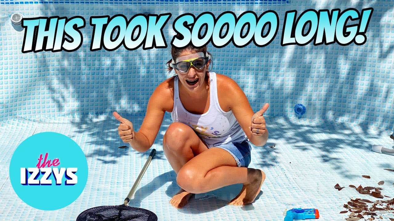 HOW MANY HOURS DID IT TAKE TO DRAIN THIS POOL?!