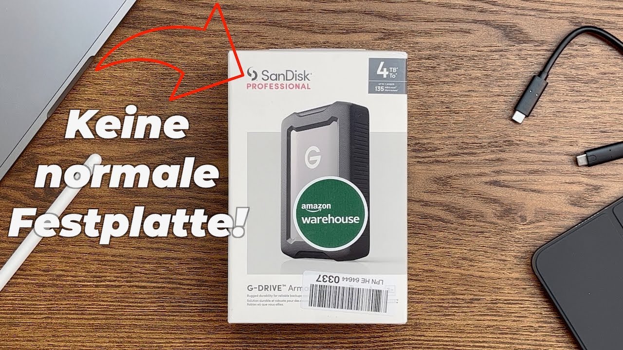 SanDisk Professional G-DRIVE ArmorATD - Keine langweilige Festplatte!