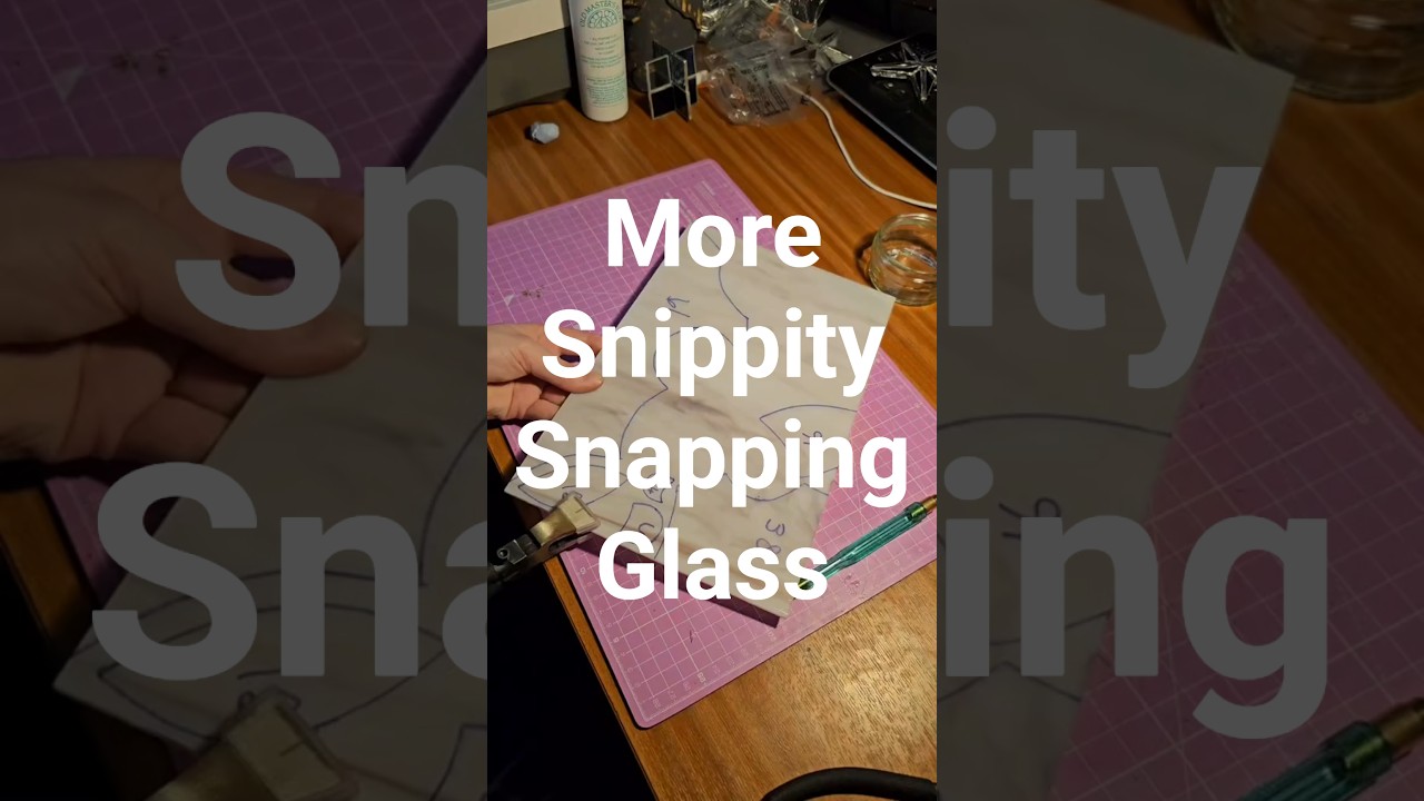 Some more stained glass asmr, glass breaking
