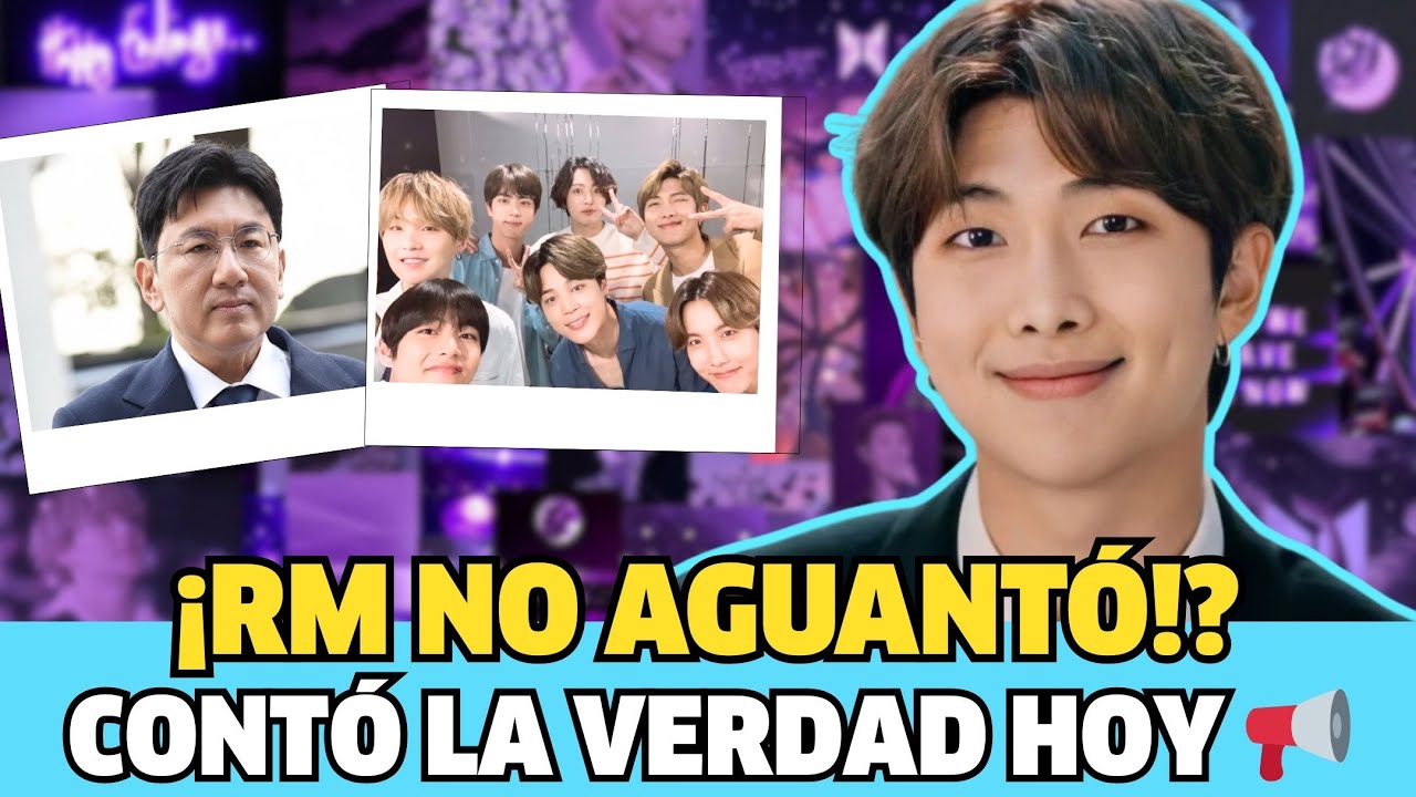 El comentario de RM de BTS contra HYBE en vivo que encendió la polémica
