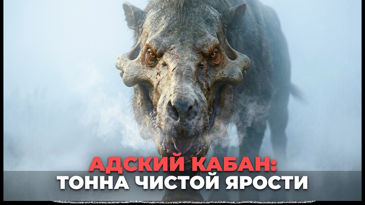 Энтелодонт: Почему родственника кита звали адской свиньёй? | Даэодон