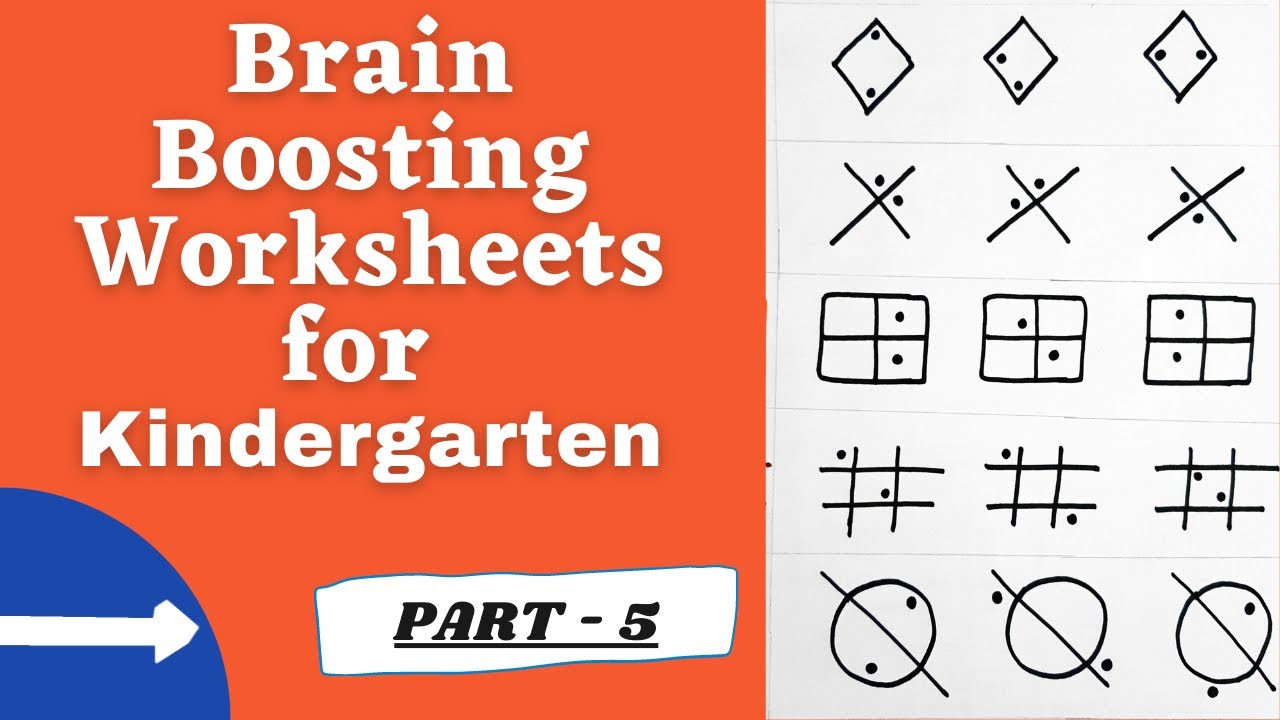 Brain Boosting Activities for Kids Diy Worksheets | Brain Teaser Daily practice worksheets for kids