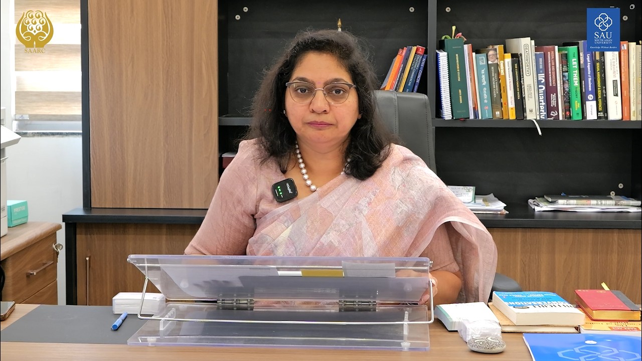 South Asian University Law Admissions 2026 | Message from Prof. Ritu Gupta