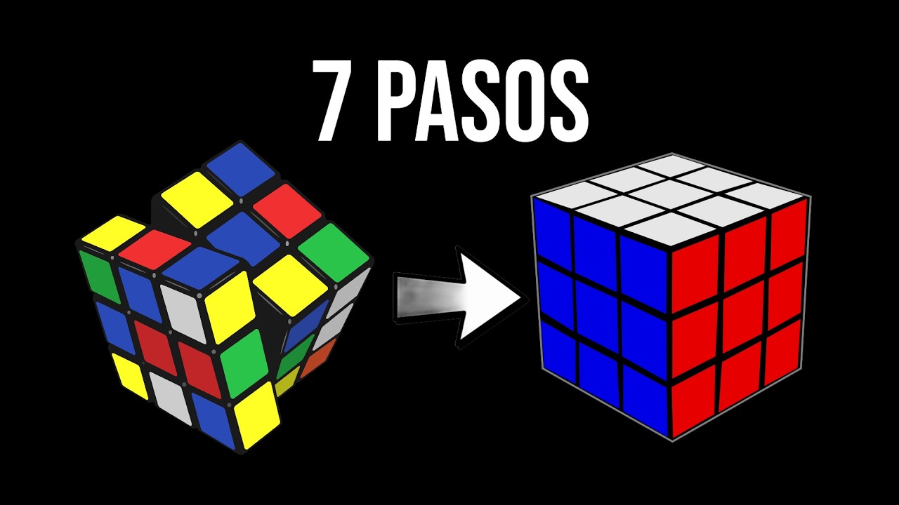 ¡Aprende a armar el cubo Rubik 3x3 fácil y rápido!