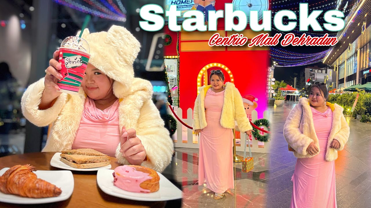 Shooting for TATA COMPANY Starbucks Ad at Centrio Mall Dehradun
