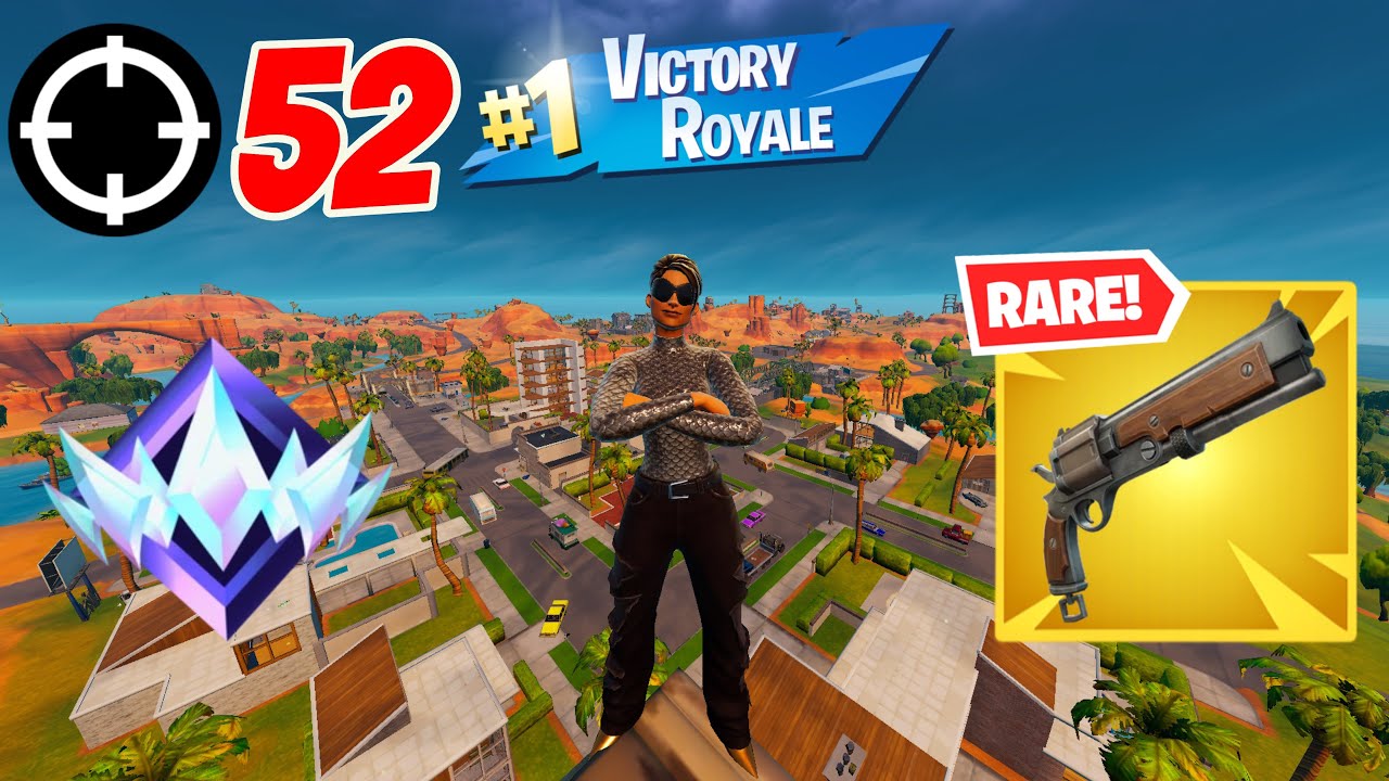 52 Elimination "RANKED RELOAD” Gameplay Win (Fortnite Chapter 7 Keyboard & Mouse)