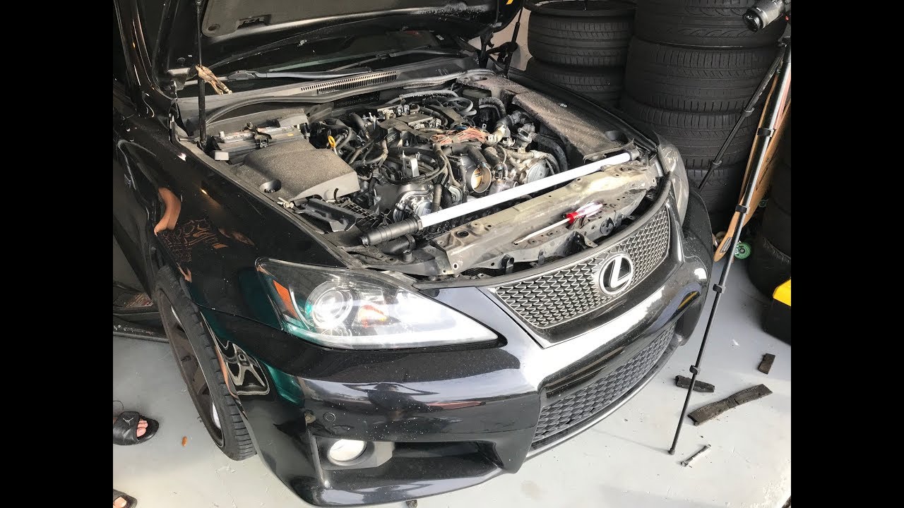 DIY: Replacing Radiator and Waterpump on Lexus ISF