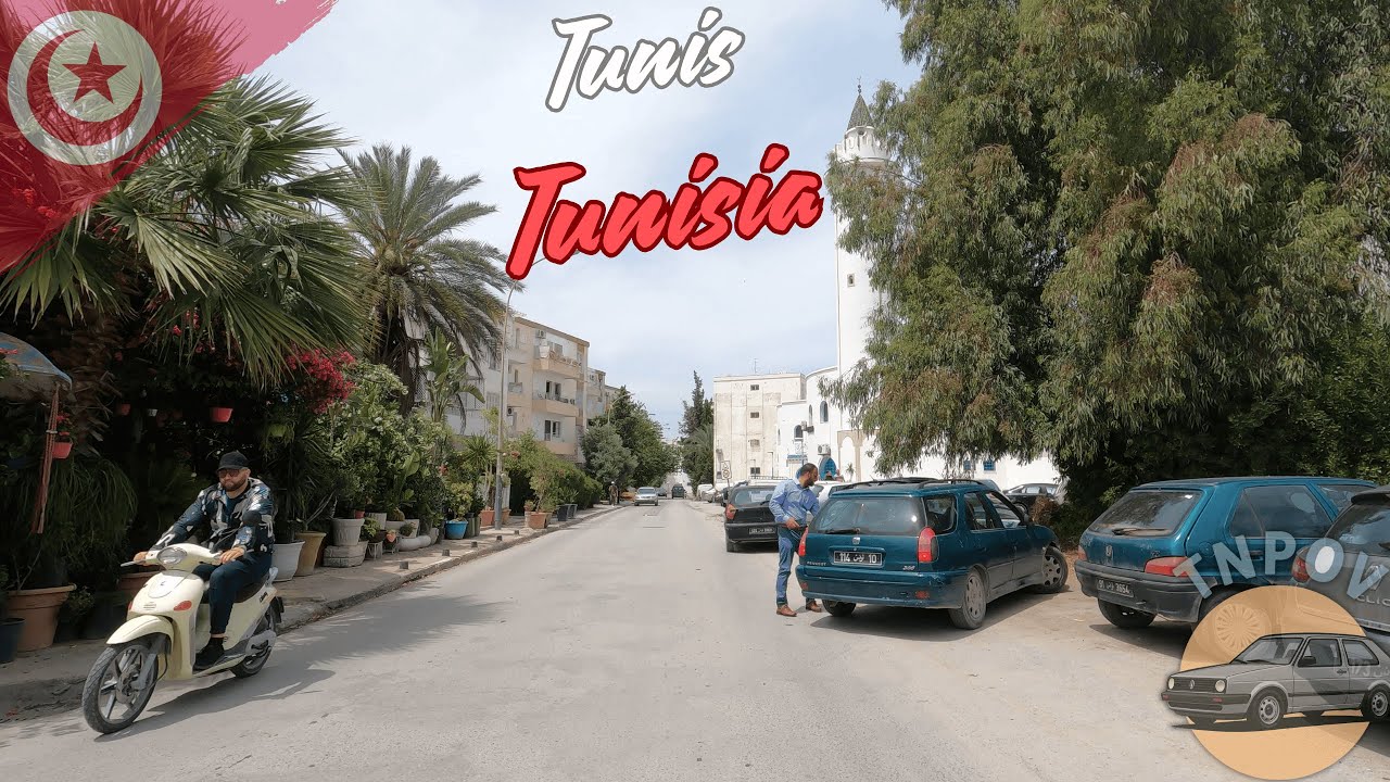 Driving Through Hay El Khadra & Cité Olympique | Tunisia 🇹🇳 4K