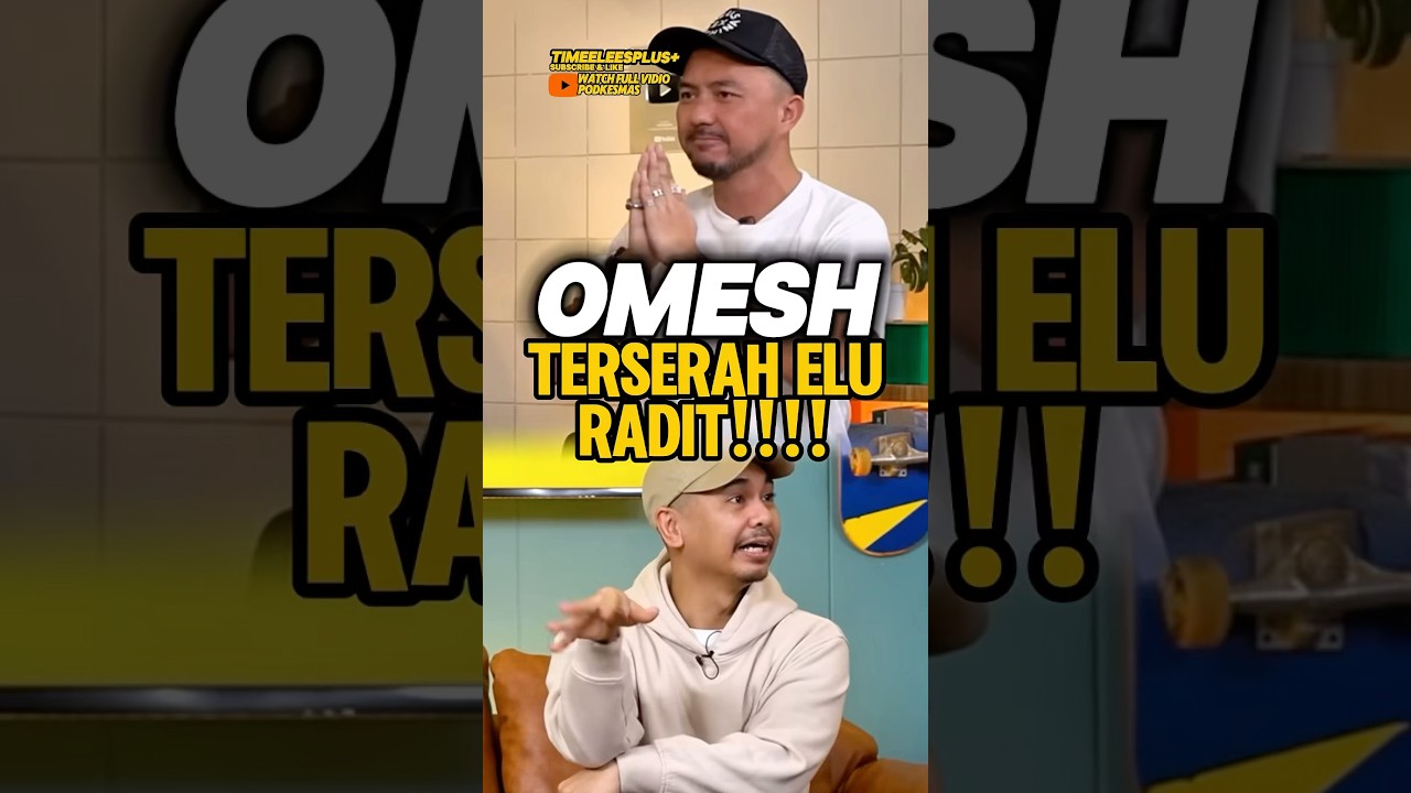 Omesh &ldquo;Terserah lu Radit‼️😂🤣😭 #omesh #suryainsomnia #radityadika #podcast #trending #viralvideo