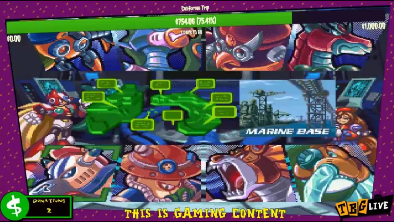 The Best Gamers Live  06/27/16 Megaman X4