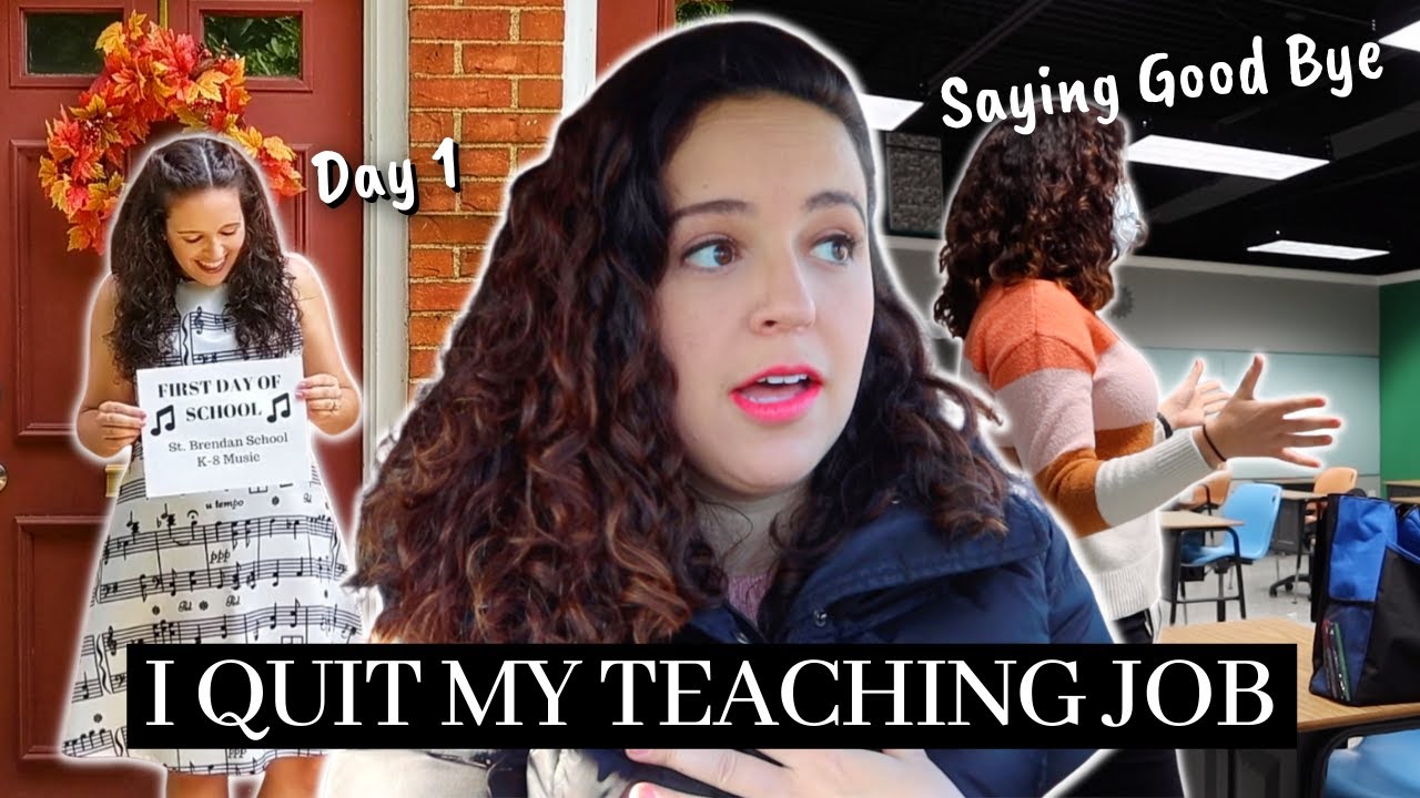 SAYING GOODBYE TO CLASSROOM TEACHING → WHY I QUIT MY JOB | Resigning, Healing & Outschool Update