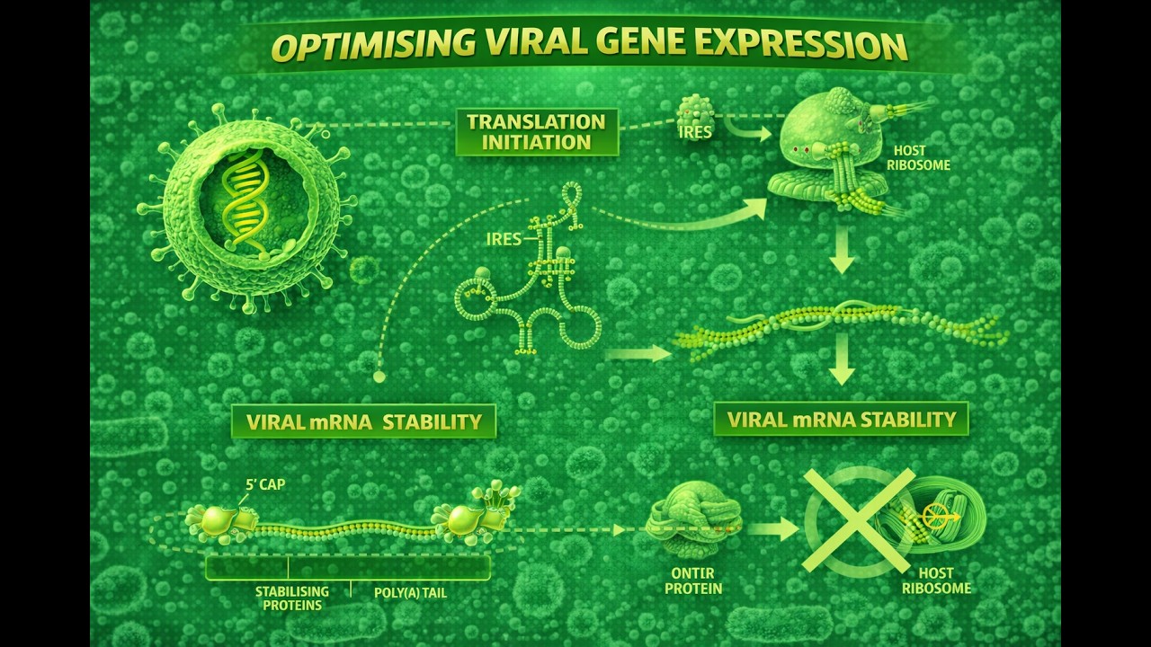 Biology of Pathogens: 7 - Optimising Viral Gene Expression