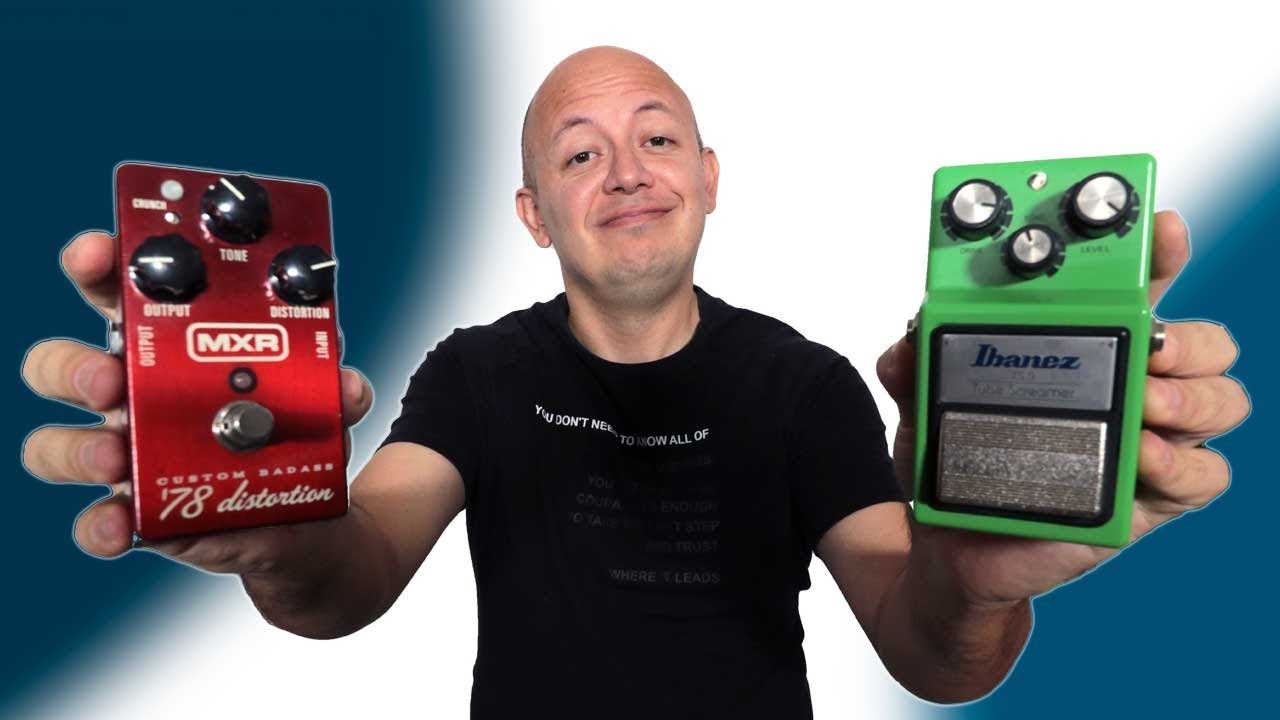 Cual es la diferencia entre el overdrive y la distorsión