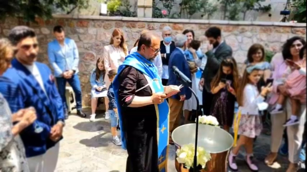 5/5/2022  ΒΑΠΤΙΣΗ  ΣΤΟΝ ΠΡΟΑΥΛΙΟ ΧΩΡΟ ΤΟΥ ΙΕΡΟΥ ΠΡΟΣΚΥΝΗΜΑΤΟΣ ΤΟΥ ΑΓΙΟΥ ΙΟΥΔΑ ΤΟΥ ΘΑΔΔΑΙΟΥ