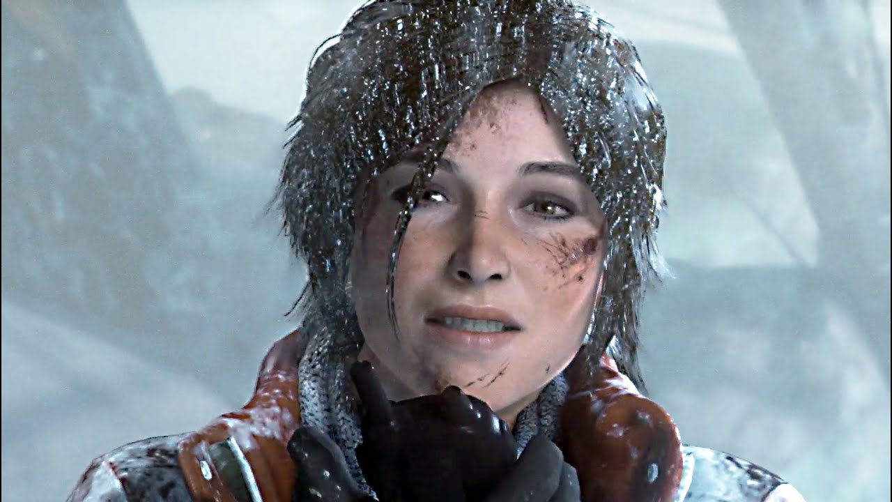 Rise of the Tomb Raider 2015 Gameplay Bear Fight Full Extended Demo
