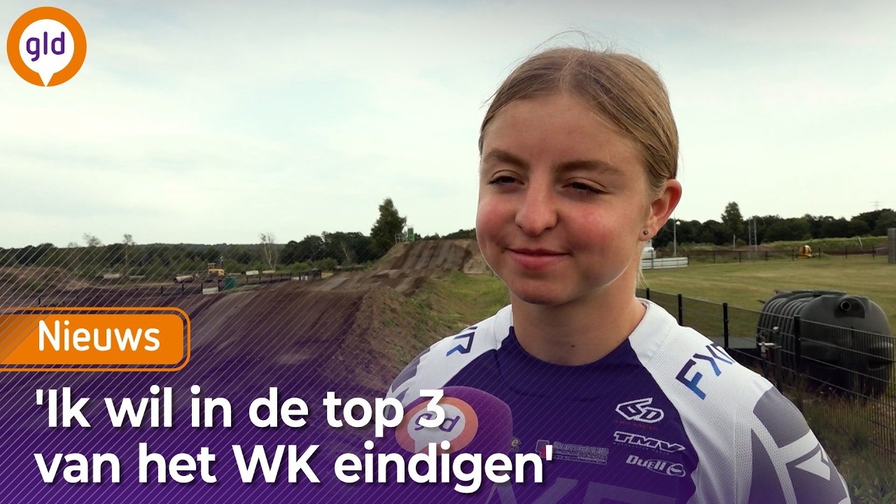 Motorcrosser STRIJDT om het WERELDKAMPIOENSCHAP